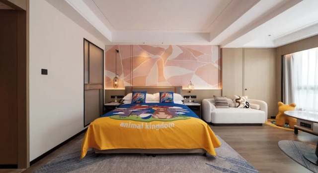 Двухместный семейный номер Standard с видом на озеро Sheraton Jiujiang