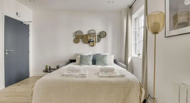 152 Suite Sylvie Superb Studio PMR Paris, Забронировать Апартаменты/квартира Апартаменты 13-й округ: Площади Италии - Ле-Кремлен-Бисетр, Апартаменты/квартира