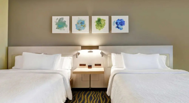 Четырёхместный номер Mobility Accessible with Roll In Shower Hilton Garden Inn Orlando Lake Buena Vista