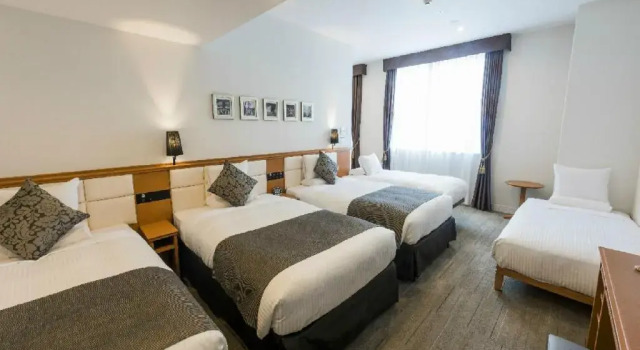 Трёхместный номер Deluxe HOTEL MYSTAYS Sapporo Aspen