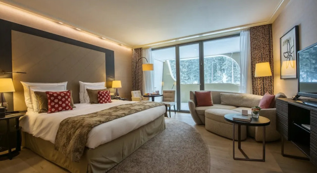 Номер Standard с балконом AlpenGold Hotel Davos