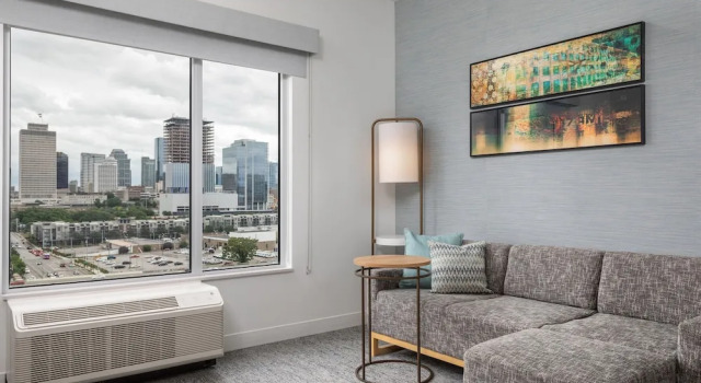 Двухместная студия с видом на город TownePlace Suites by Marriott Nashville Midtown