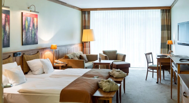 Двухместный номер Superior с балконом Waldhotel Tannenhäuschen