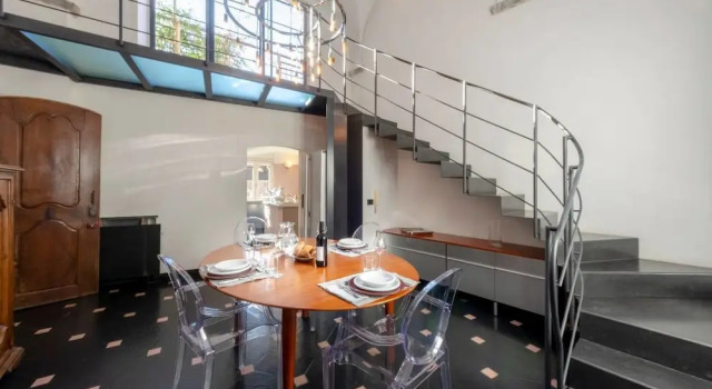 Коттедж с 4 комнатами JOIVY Astonishing Sea View Apartment in Verezzi