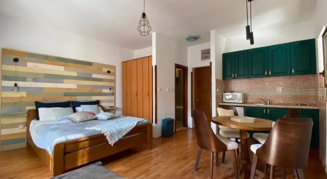 Студия с балконом Apartments Nautica