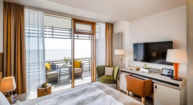 Одноместный номер Standard с видом на море BUDERSAND Hotel - Golf & Spa - Sylt