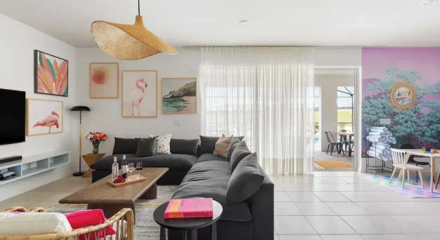 Sleeps 26! Resort Home w/ On-site Waterpark, Pool Flamingo Grove by Avantstay