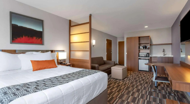 Двухместная  студия люкс Microtel Inn & Suites by Wyndham Niagara Falls