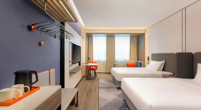 Четырёхместный номер Standard Holiday Inn Express Langfang Yanjiao by IHG