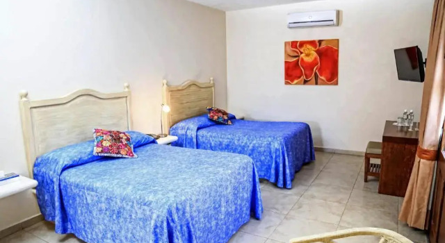 Четырёхместный номер Standard Hotel La Plaza de Tequisquiapan
