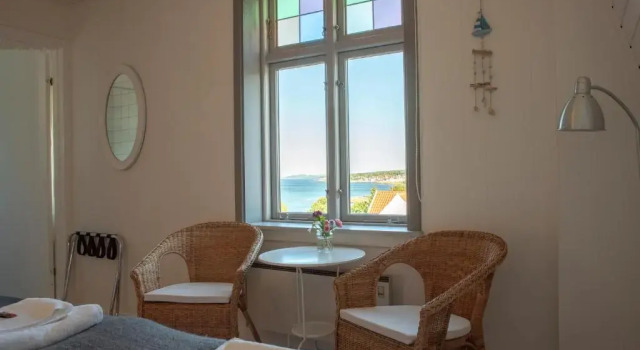 Двухместный номер Standard с видом на море Sandkaas Badehotel