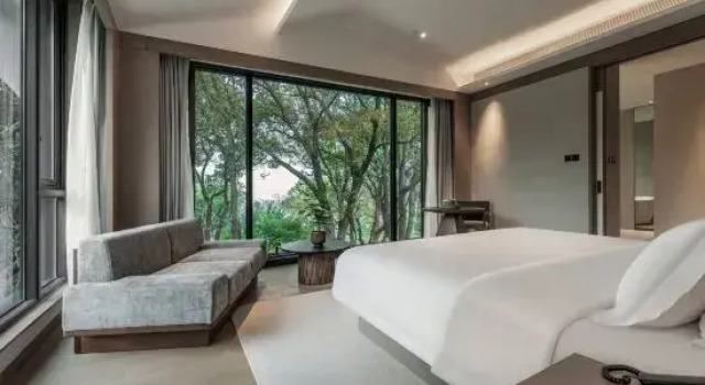 Люкс с видом на море Putuoshan BYUAN Hotel