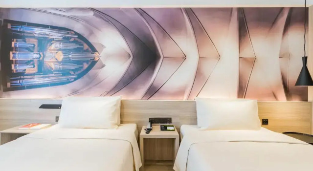 Двухместный номер Superior Atour Hotel Shanghai Hongqiao Korea Street