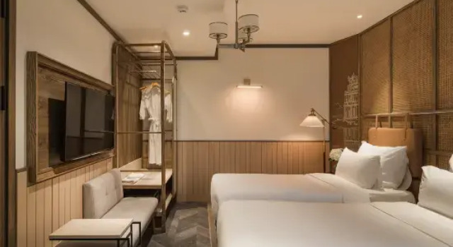 Номер Deluxe с видом на город La Passion Hanoi Hotel & Spa
