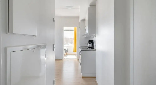 Семейные апартаменты с 2 комнатами с балконом Hiisi Homes Turku Ratapiha