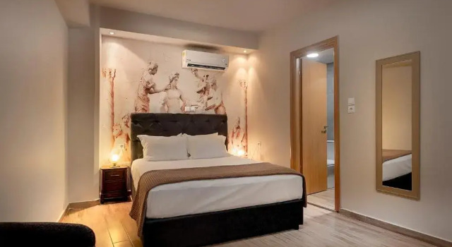 Двухместный номер Deluxe Pallada Athens boutique rooms & apartments