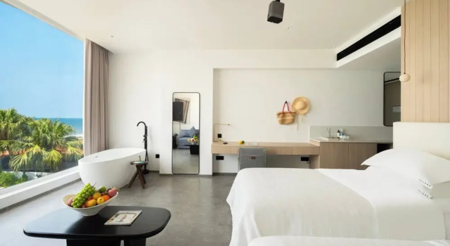 Номер Comfort Miyue Santorini Seaview Resort Hotel