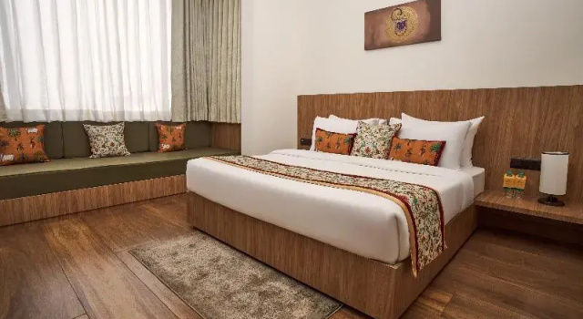 Двухместный номер Deluxe с балконом Triptam Vrindavan
