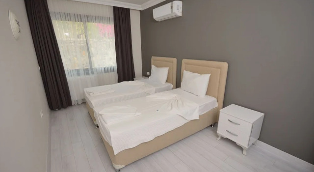 Люкс Comfort с 2 комнатами с балконом и с видом на море Saatli Apart Otel