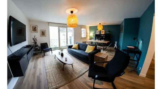 Апартаменты Cosy appart 80m2 hyper centre/vieux Lille