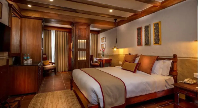 Двухместный номер Deluxe Nepali Ghar - A Handcrafted Hotel
