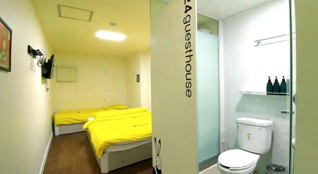 Трёхместный номер Superior 24 Guesthouse Seoul City Hall
