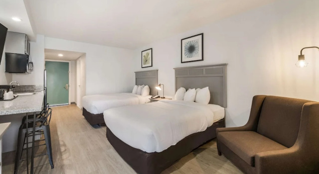 Четырёхместный номер Standard Suburban Studios Williamsburg Central