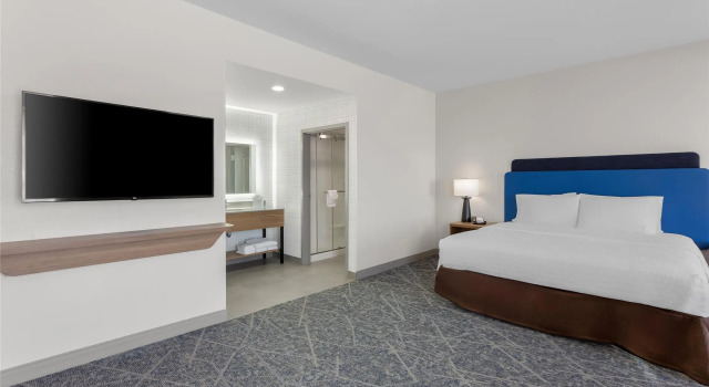 Двухместный люкс Hampton Inn & Suites Chicago Deer Park