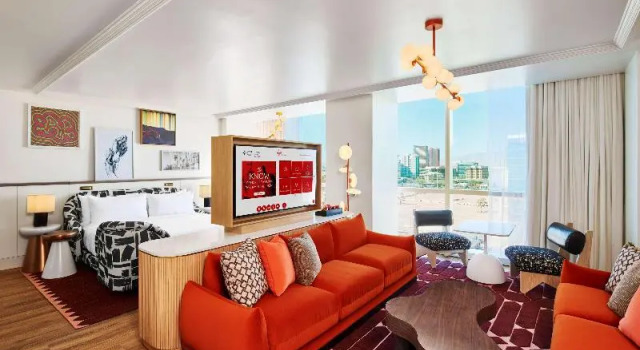 Двухместный номер Resort Chamber Virgin Hotels Las Vegas, Curio Collection by Hilton