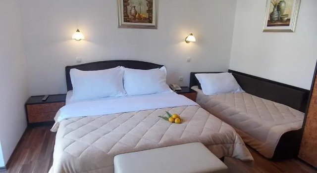Трёхместный номер Standard с балконом и с видом на море Hotel Vila Tina