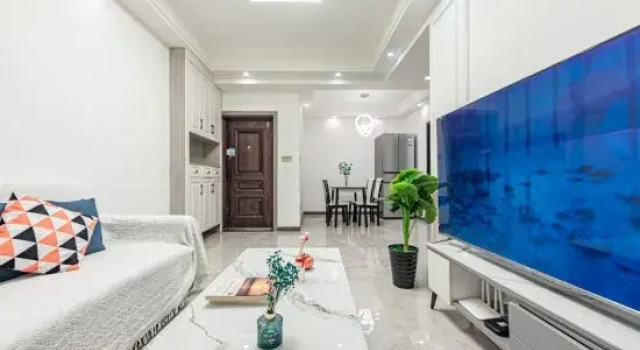 Люкс с видом на город Mingxiangyuan Featured Homestay (Chongqing Tea Garden Chongyi Affiliated Second Hospital)
