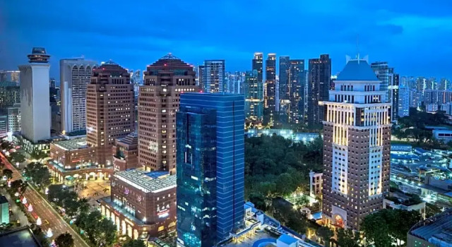 Habitación Premier Singapore Marriott Tang Plaza Hotel