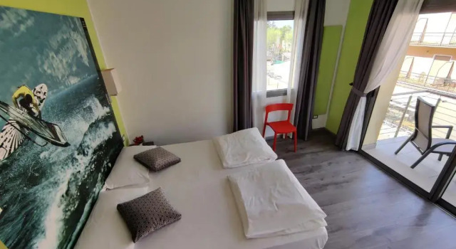 Семейные апартаменты с балконом Gardesana Active Apartments