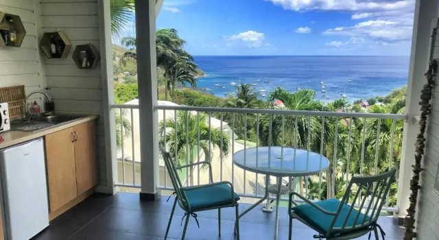 Апартаменты Appartement Tillet. O Coeur de Deshaies.