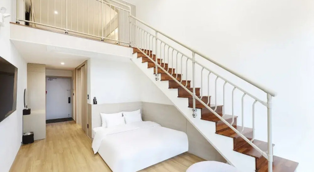 Номер Deluxe Pohang Hound Hotel Songdo Beach