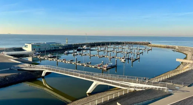 Люкс с видом на море Hotel de Schelde