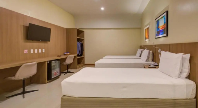 Трёхместный номер без окна Rio Aeroporto Hotel Galeão