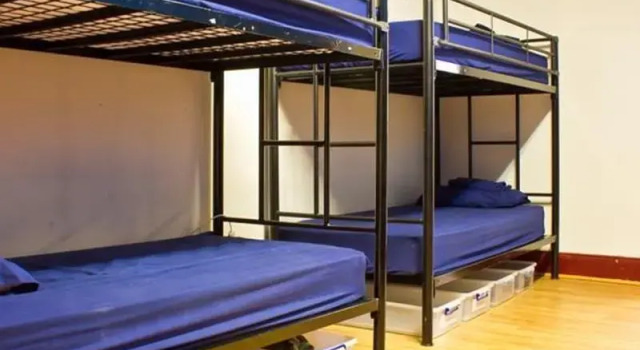 Кровать в общем номере Mad Monkey Kings Cross