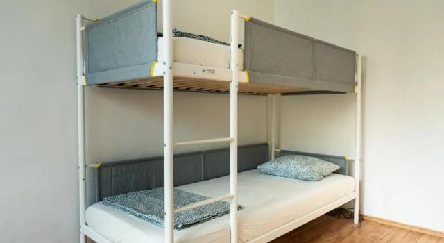 Кровать в общем номере Wild Elephants Hostel