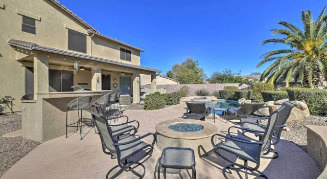 Private Pool & Hot Tub: Southeast Gilbert Home, Book Vacation Home Gilbert Phoenix Metropolitan Area