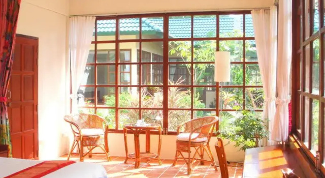Двухместный номер Standard с красивым видом из окна Ekman Garden Resort
