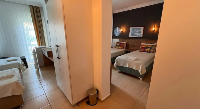 Двухместный семейный номер Standard с балконом Taner Otel