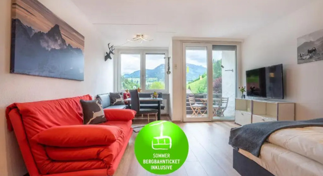 Oberstdorfer Bergwelt 108, Varaa Huoneisto Hotellit Baijeri pysäköinnillä, Pysäköinti