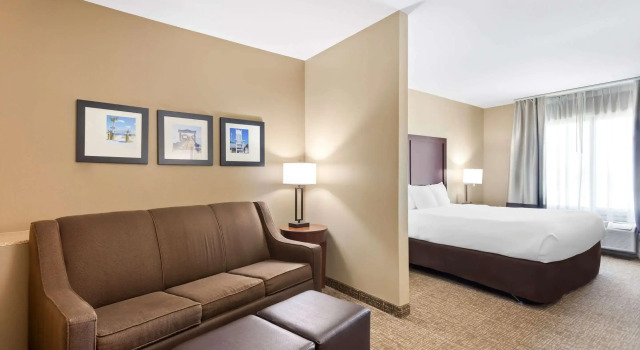 Двухместный люкс Comfort Suites Gulfport Central