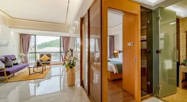 Люкс Deluxe с 2 комнатами Shenzhen Dingshang Administrative Service Apartment Hotel