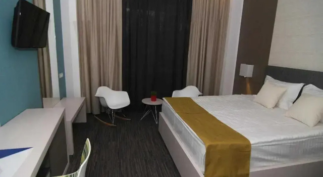 Ekonomický Dvoulůžkový s manželskou postelí pokoj Hotel On Plonge Junior