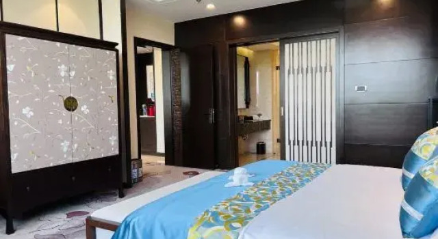 Семейный люкс с видом на сад Yueshanxuan Hotel
