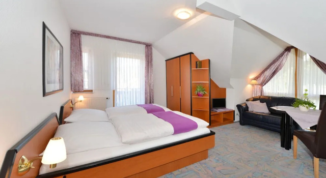 Двухместный номер Comfort с балконом Rhön-Hotel Sonnenhof