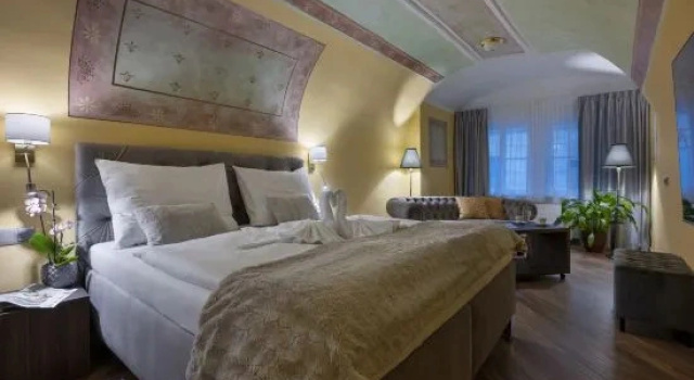 Luxo Casal quarto Kaiserstein Palace Apartments