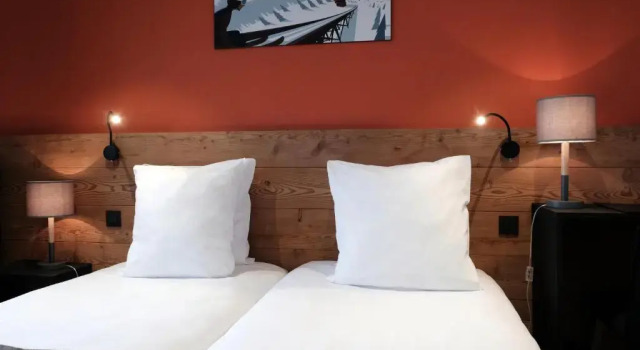 Двухместный номер Standard с видом на горы Hôtel La Grande Lanière